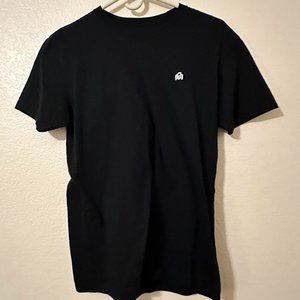 Into The AM Men’s Logo Black T-Shirt Basic Tee Medium Size